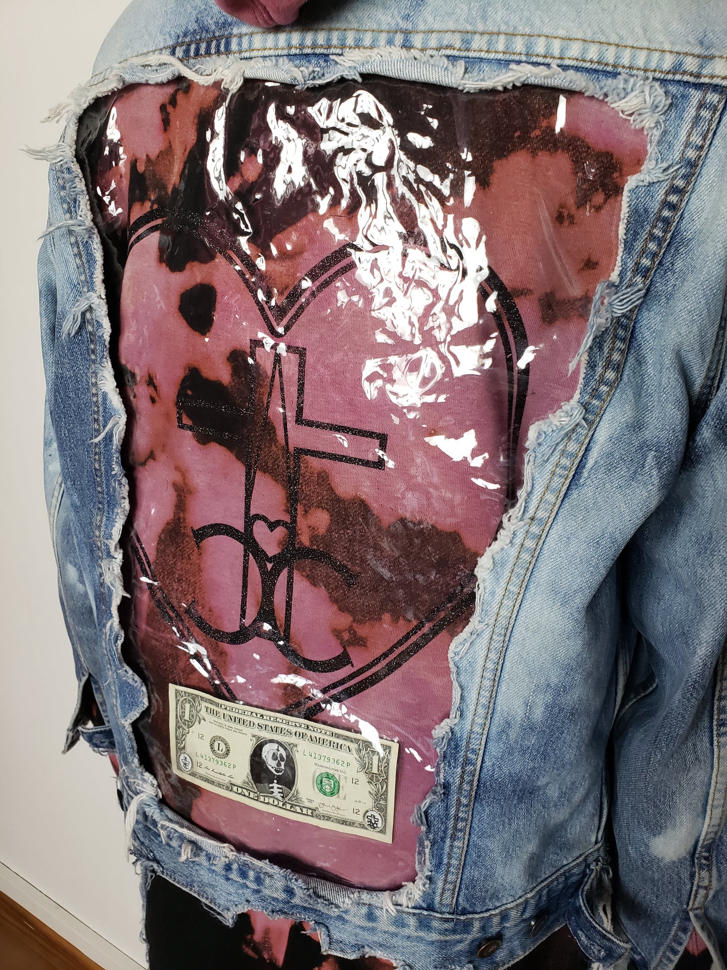 "Fake Friends" Jeansjacke