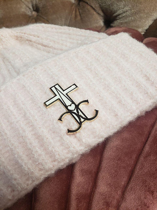 "Rosé Garden" beanie