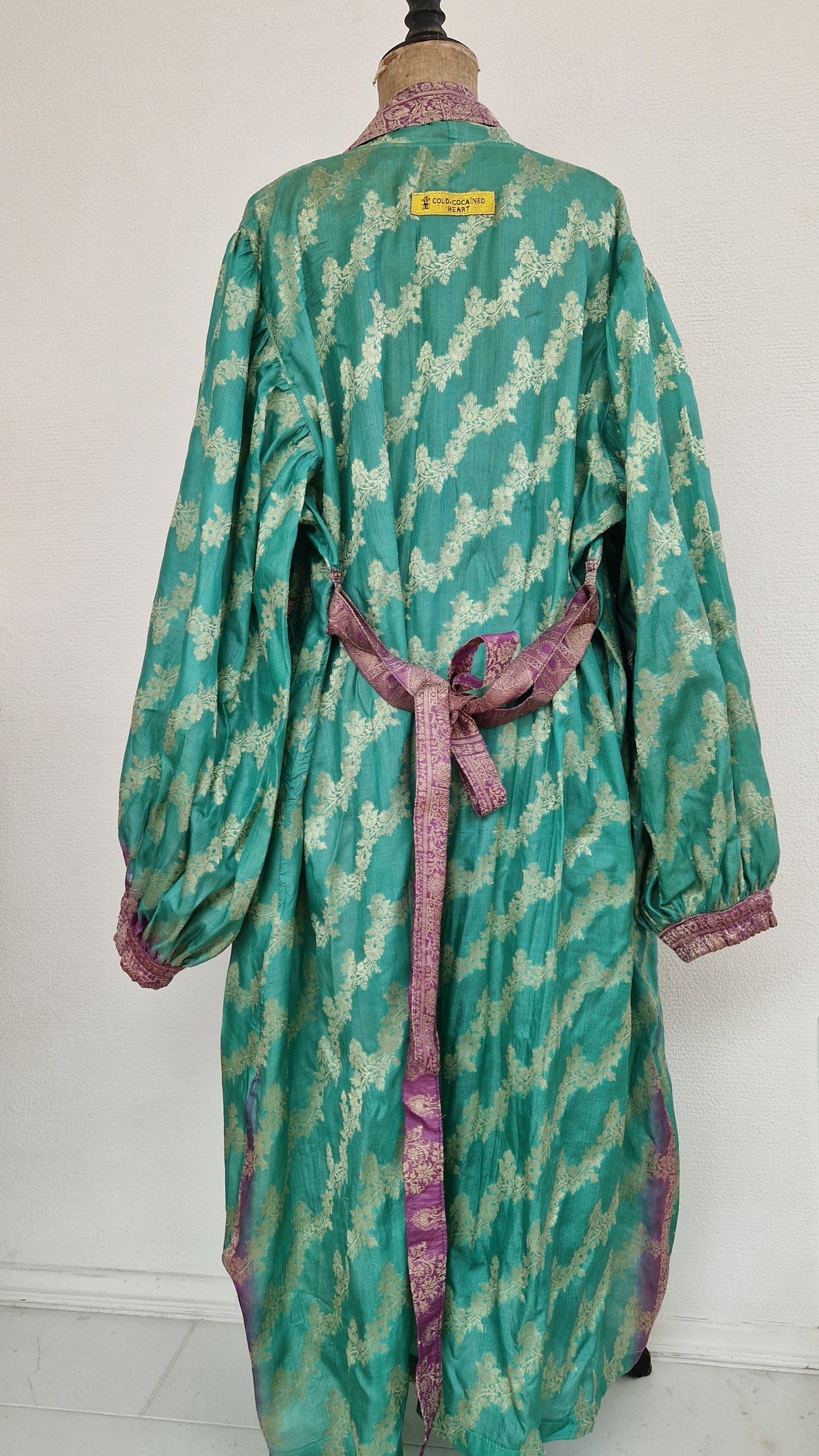 Patchouli Kimono Jade and Grapes
