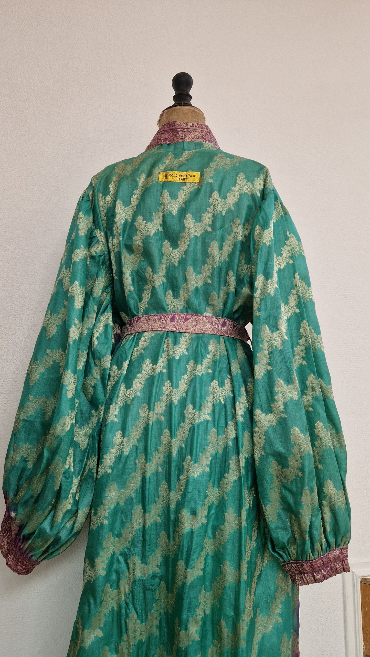 Patchouli Kimono Jade and Grapes