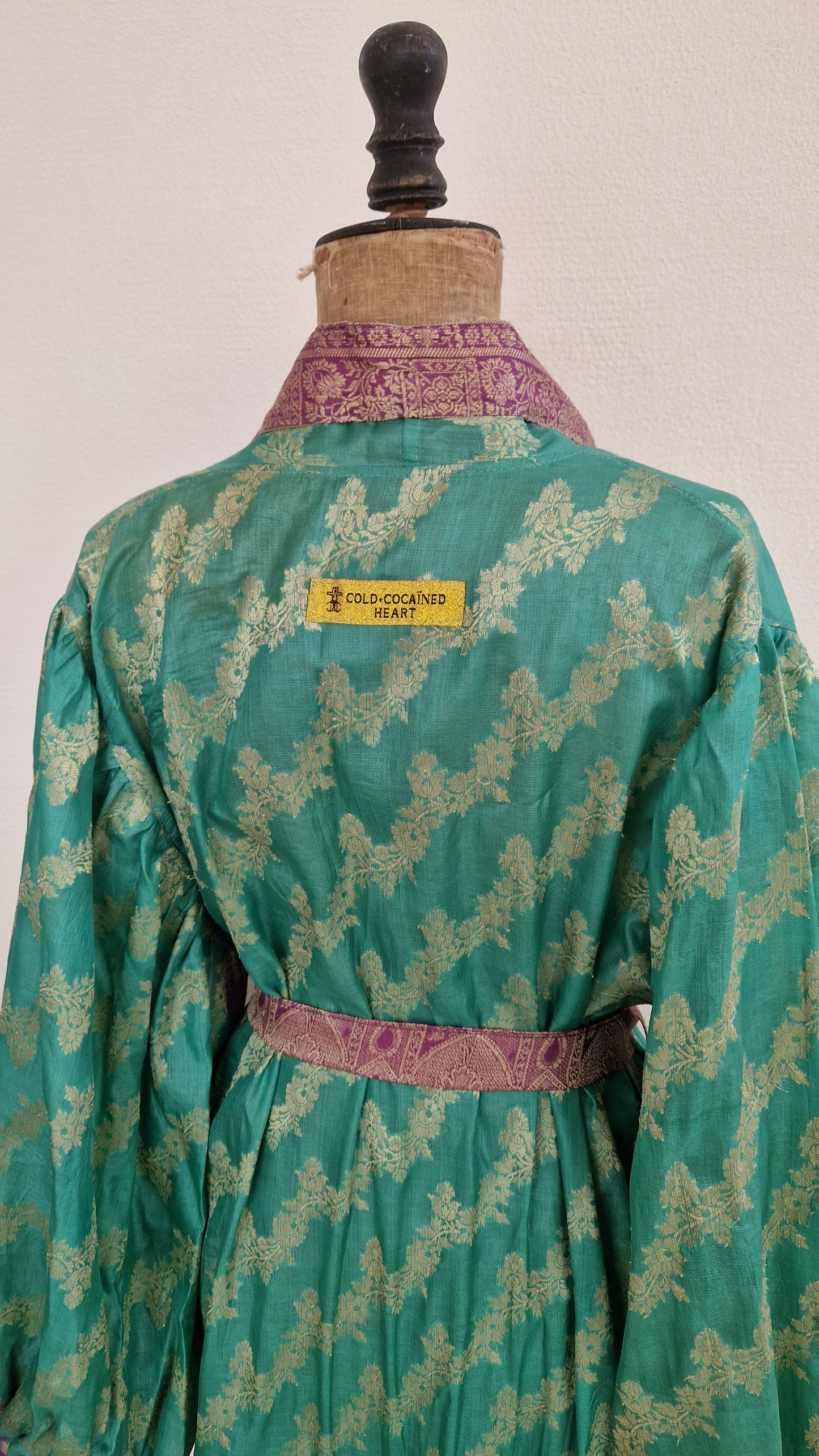 Patchouli Kimono Jade and Grapes