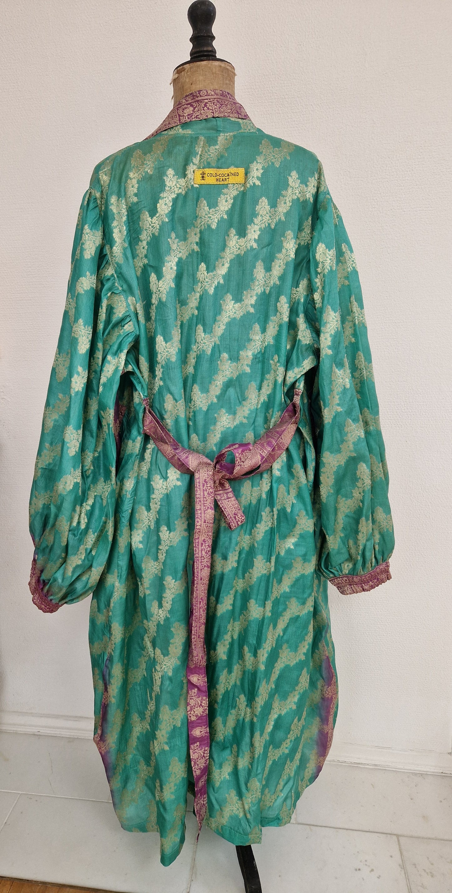 Patchouli Kimono Jade and Grapes