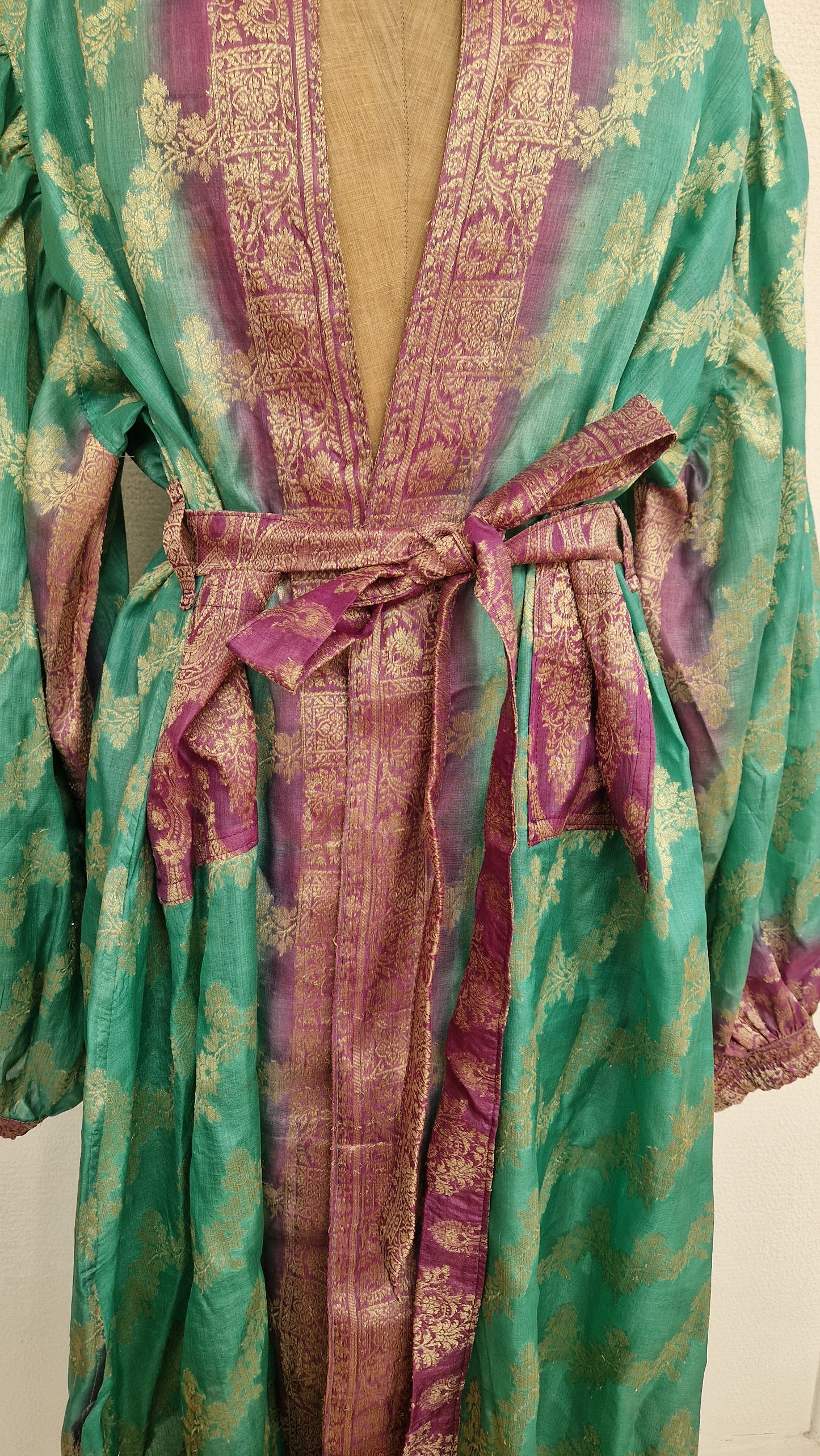 Patchouli Kimono Jade and Grapes