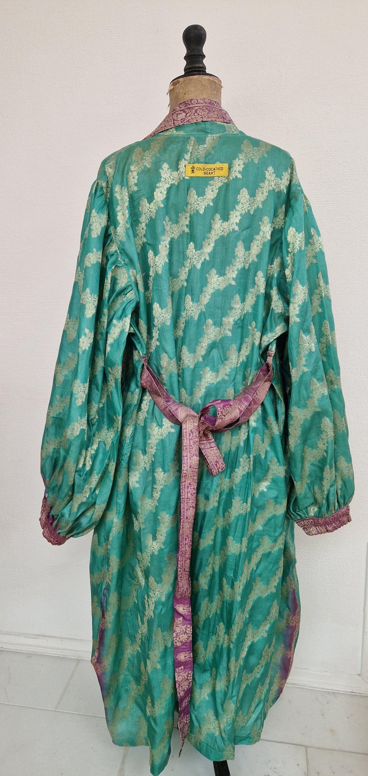 Patchouli Kimono Jade and Grapes