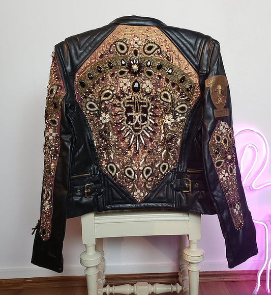 "Paralyzed Paradise" Lederjacke