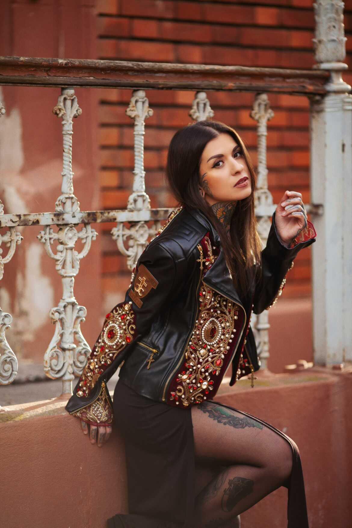 "Bloody Diamond" Ghost Rïder Jacke